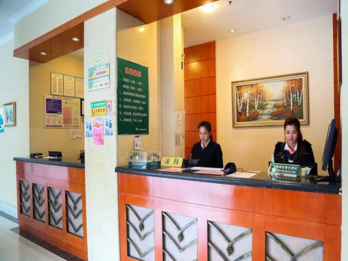 Greentree Inn Jiangsu Wuxi Hubin Business Street Business Hotel Buitenkant foto