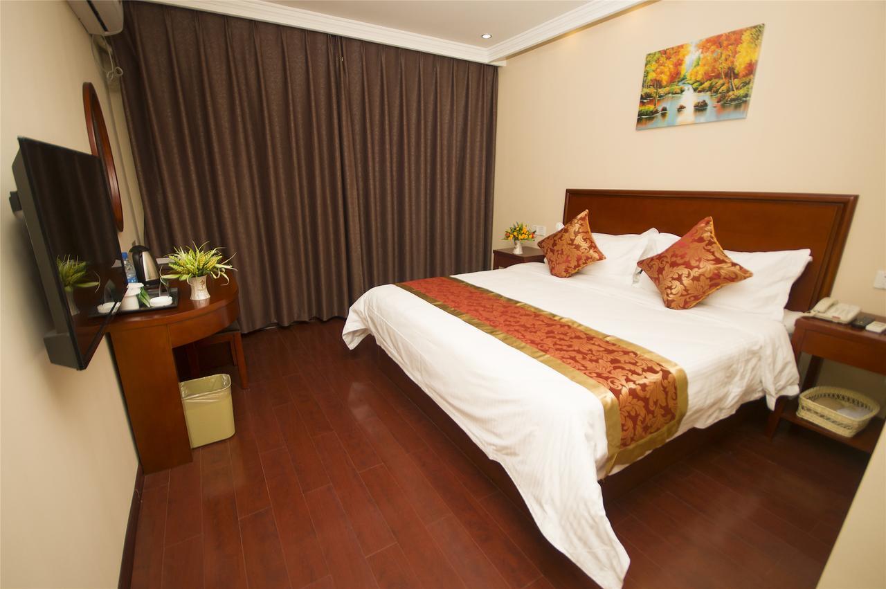 Greentree Inn Jiangsu Wuxi Hubin Business Street Business Hotel Buitenkant foto